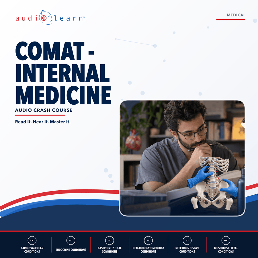 COMAT Internal Medicine audio course cover