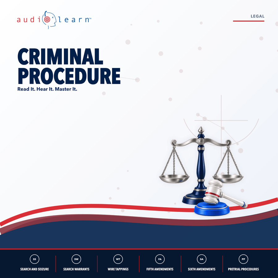 Criminal Procedure audio course cover