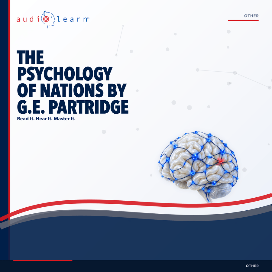 The Psychology of Nations by G.E. Partridge audio course cover