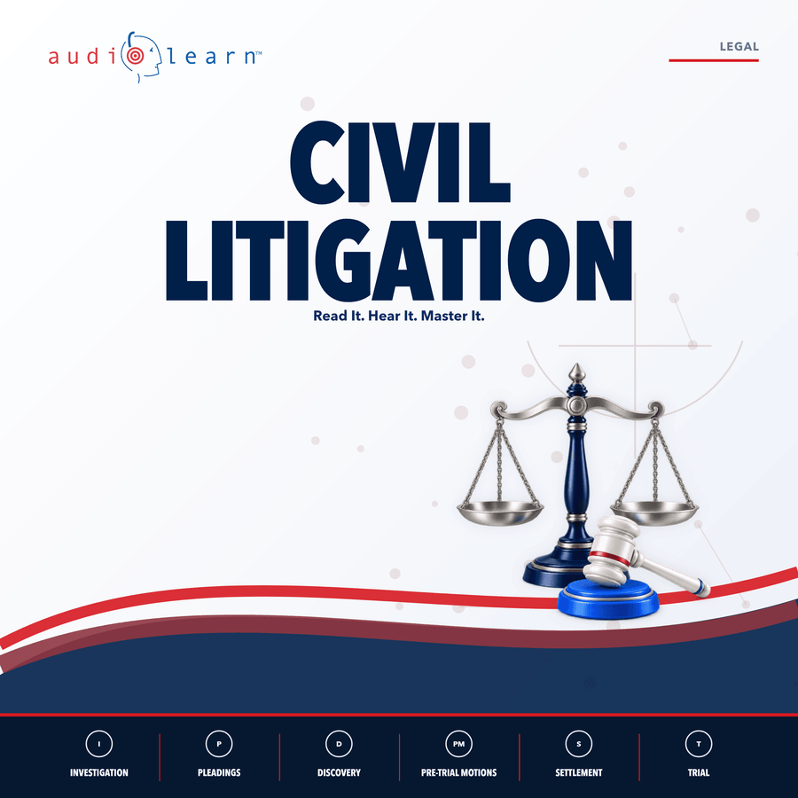 Civil Litigation audio course cover