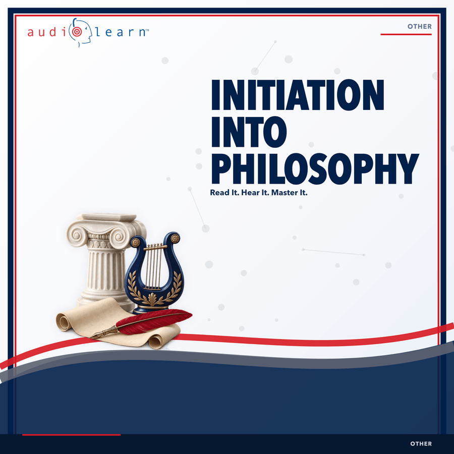 Initiation into Philosophy AudioLearn study guide cover