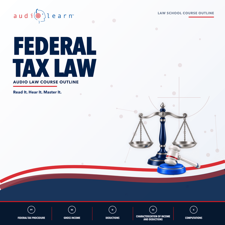 Federal Tax Law audio course cover