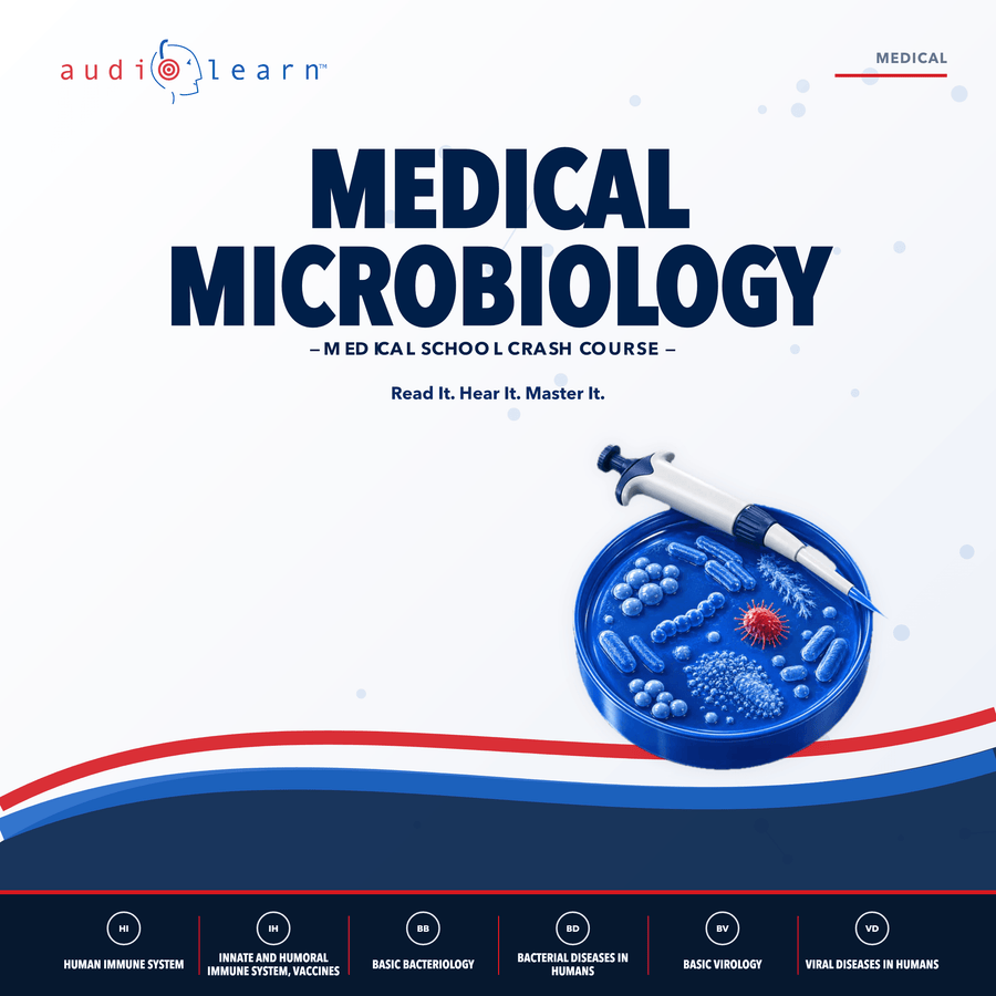 Medical Microbiology audio course cover
