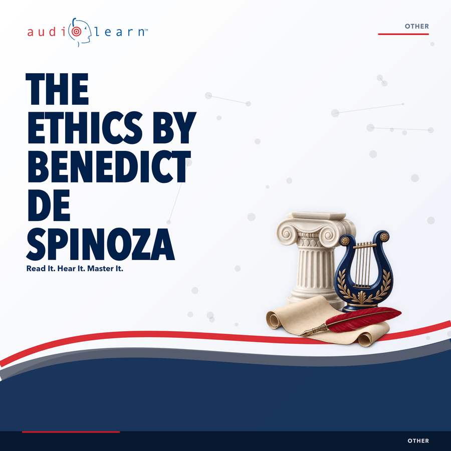 The Ethics by Benedict de Spinoza AudioLearn study guide cover