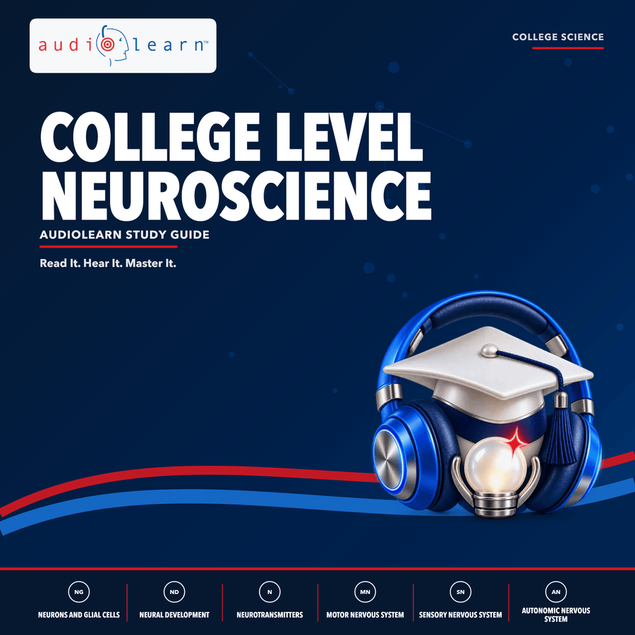 College Level Neuroscience audio course cover