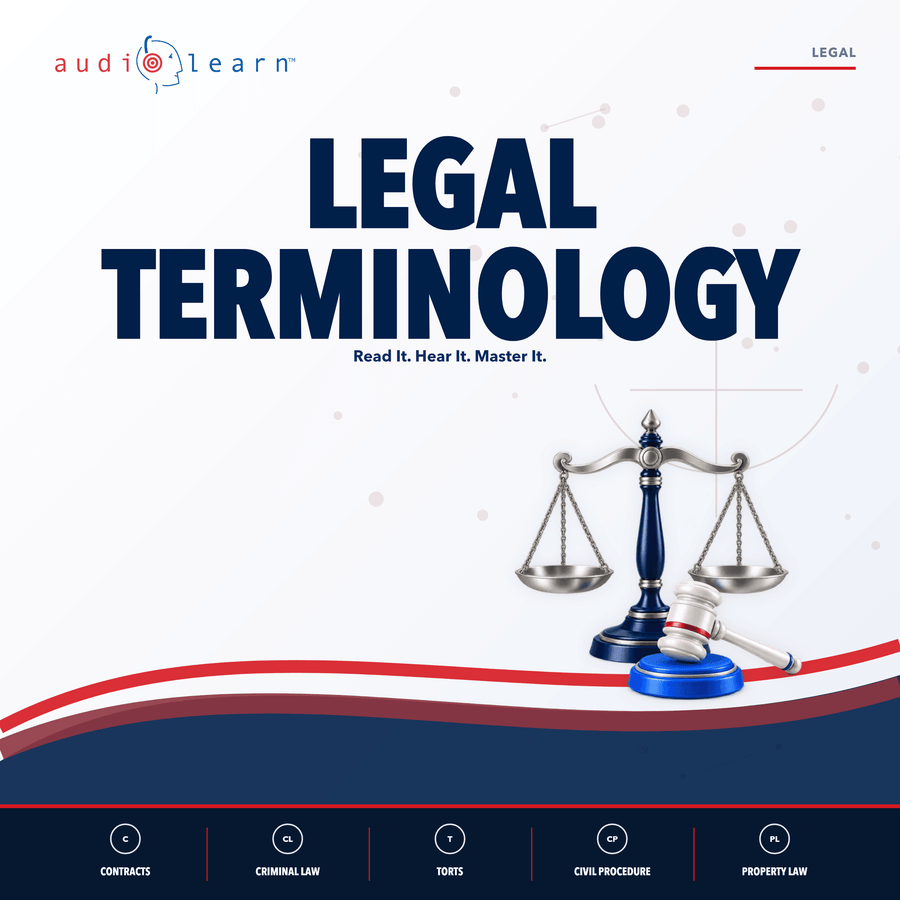 Legal Terminology audio course cover
