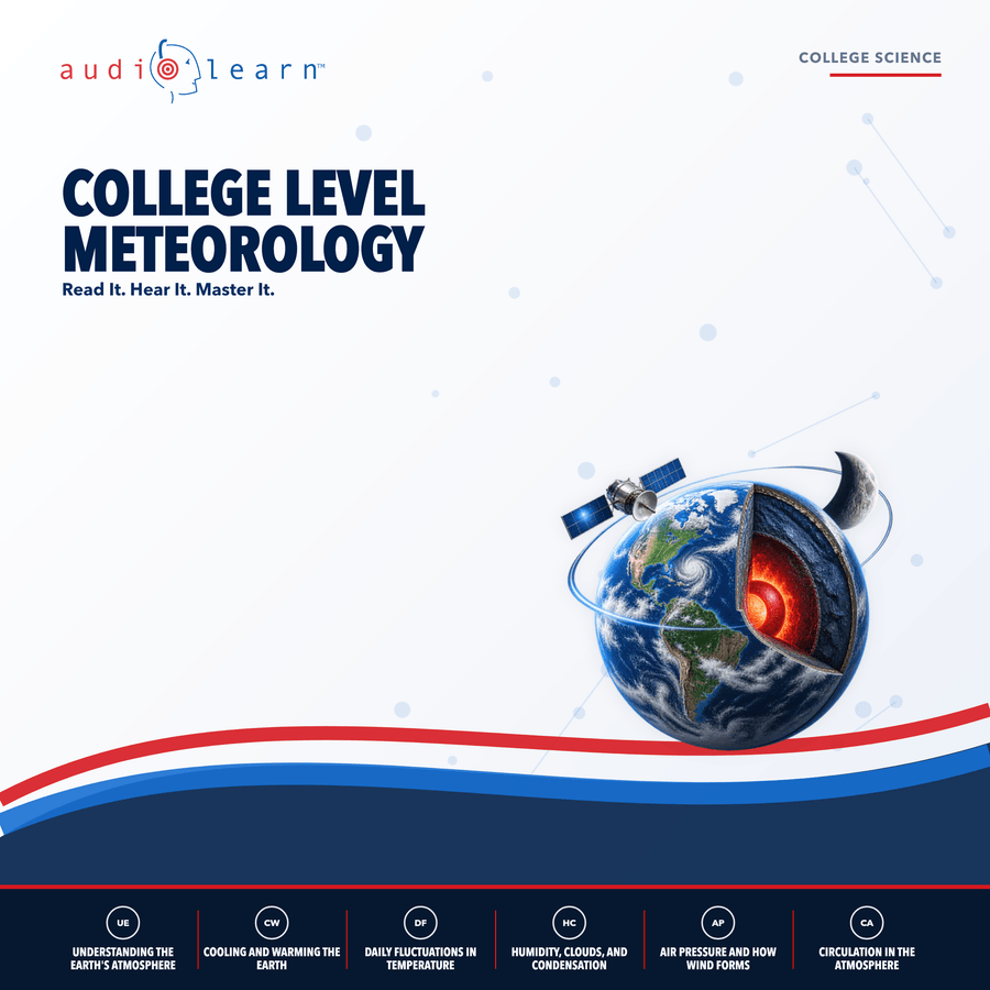 College Level Meteorology audio course cover