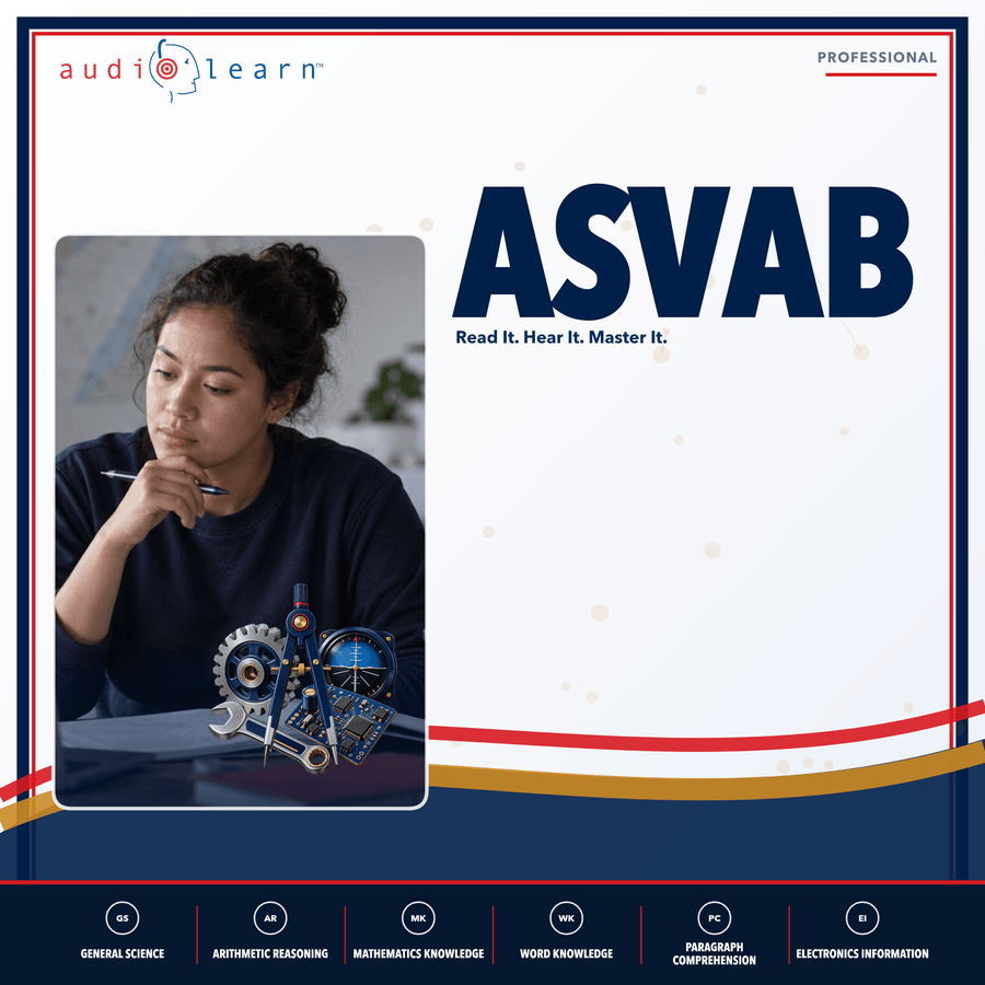 ASVAB audio course cover