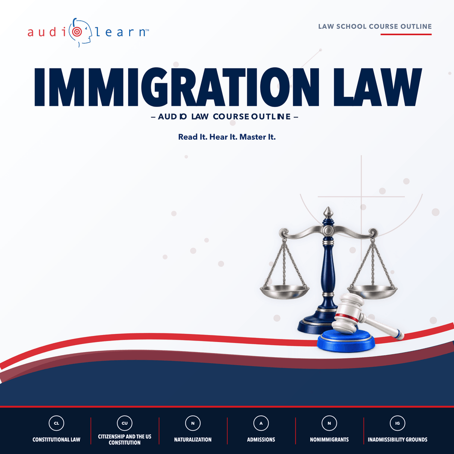 Immigration Law audio course cover