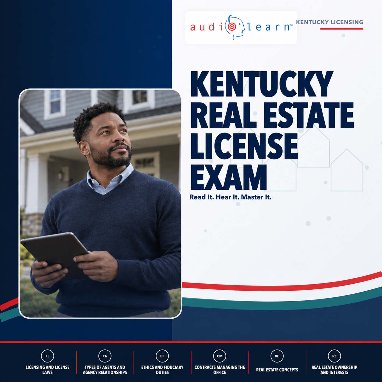 Kentucky Real Estate License Exam audio course cover