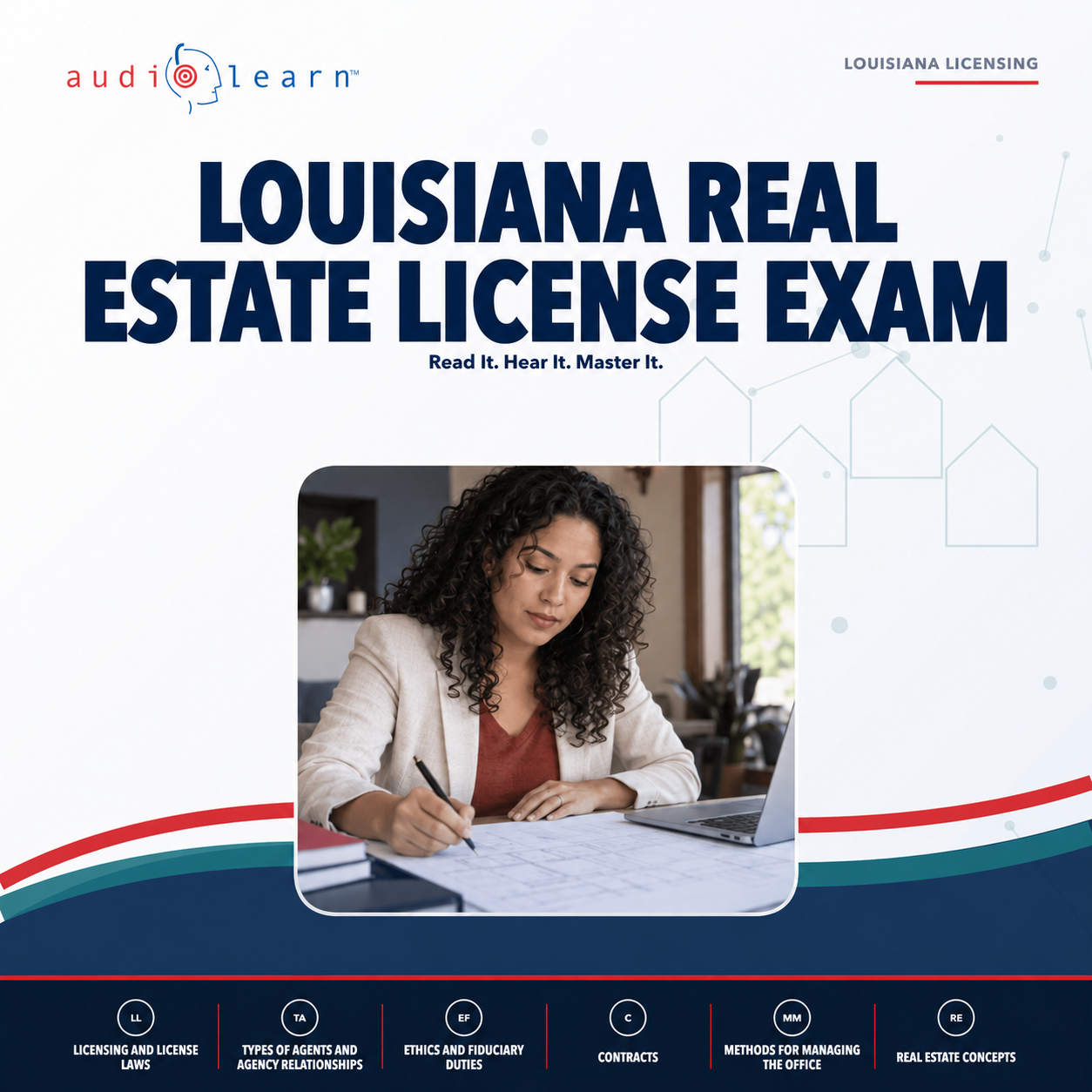 Louisiana Real Estate License Exam audio course cover