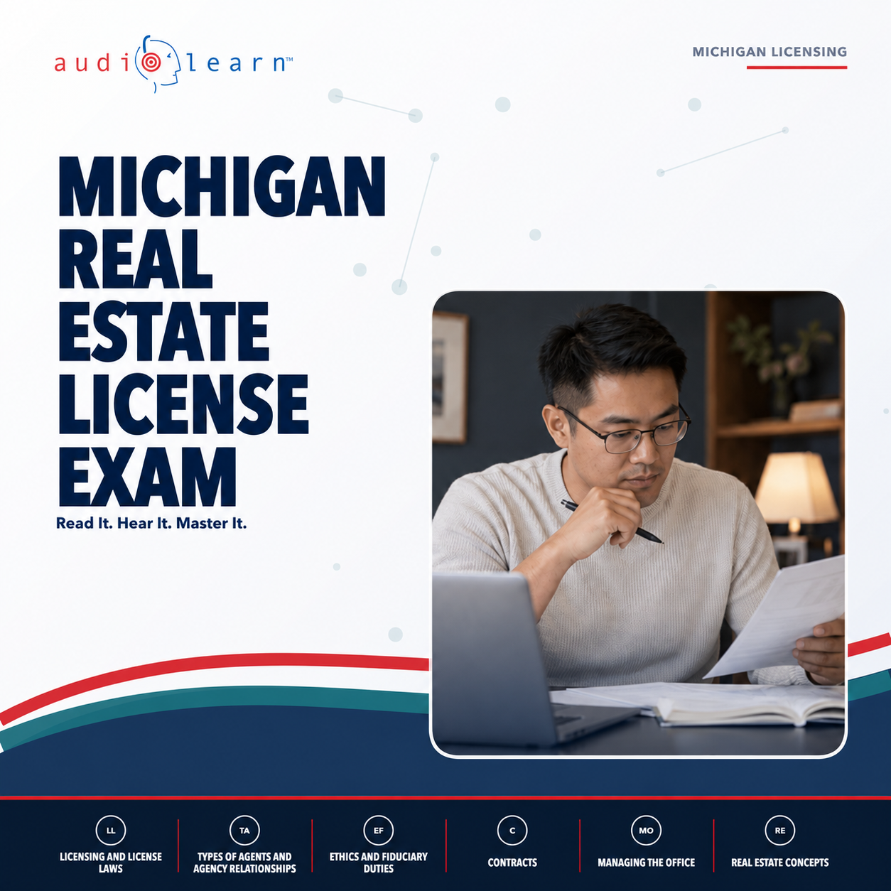 Michigan Real Estate License Exam audio course cover