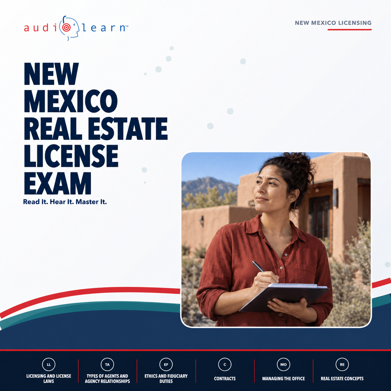 New Mexico Real Estate License Exam audio course cover