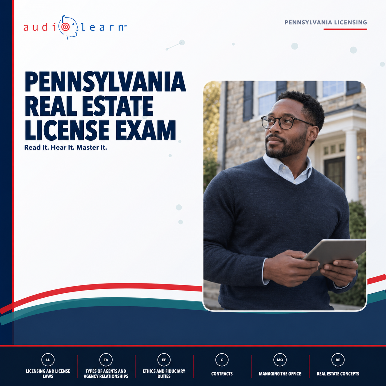 Pennsylvania Real Estate License Exam audio course cover
