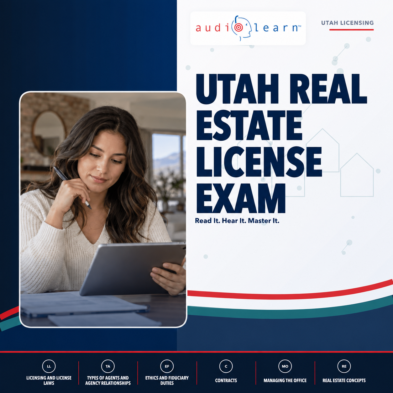 Utah Real Estate License Exam audio course cover