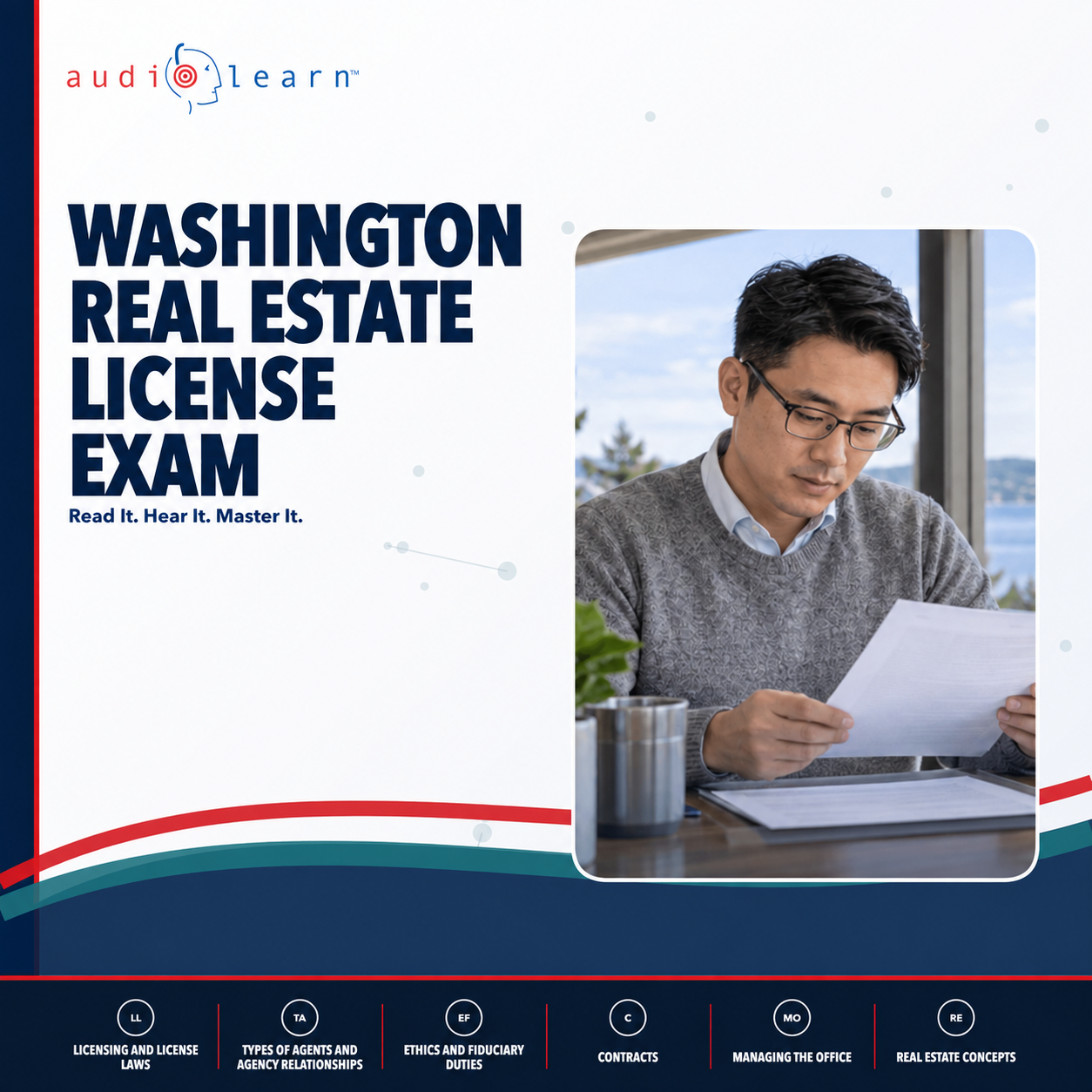 Washington Real Estate License Exam audio course cover