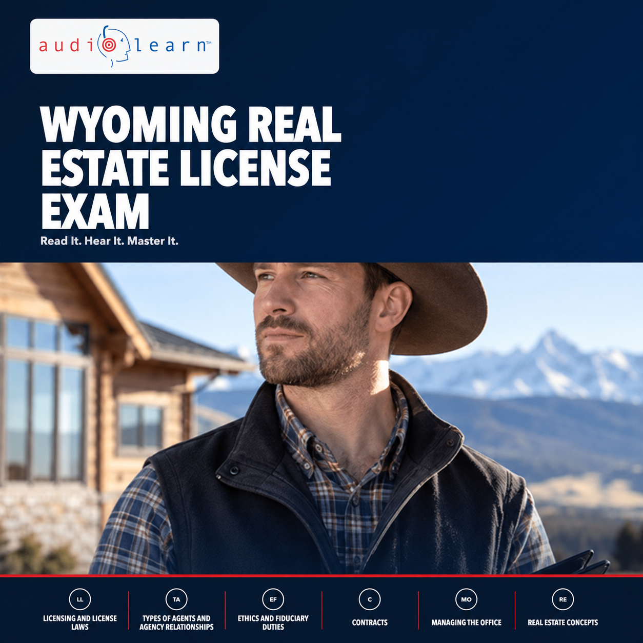 Wyoming Real Estate License Exam audio course cover