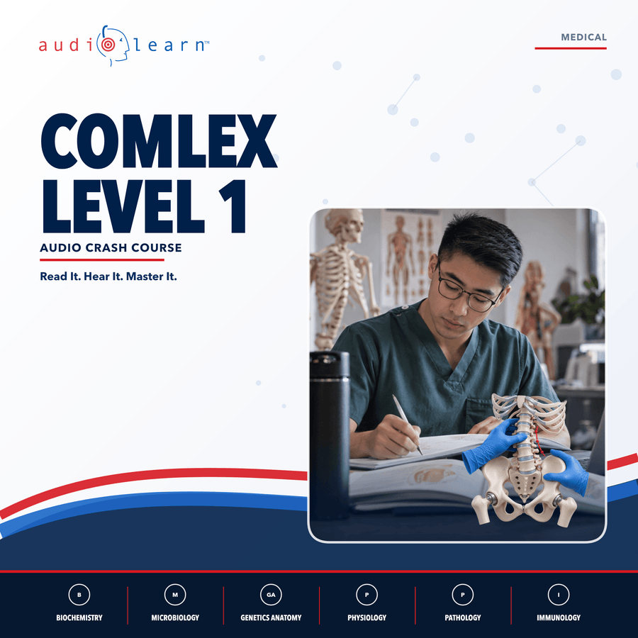 COMLEX 1 audio course cover