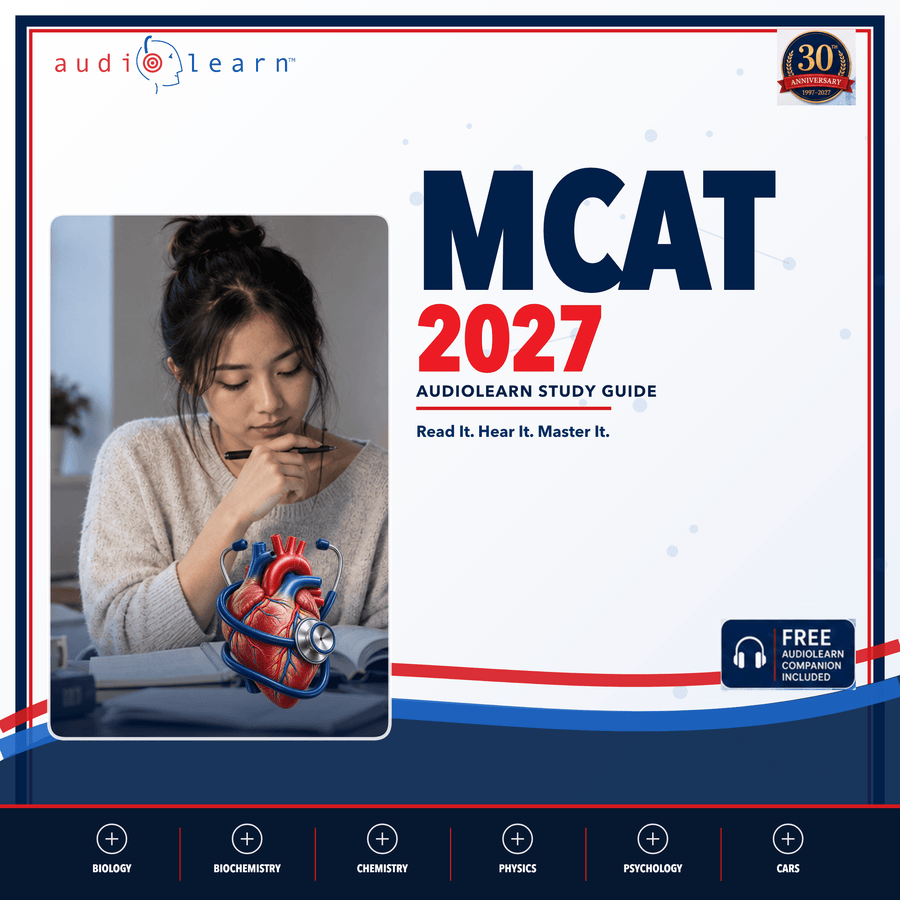 MCAT audio course cover