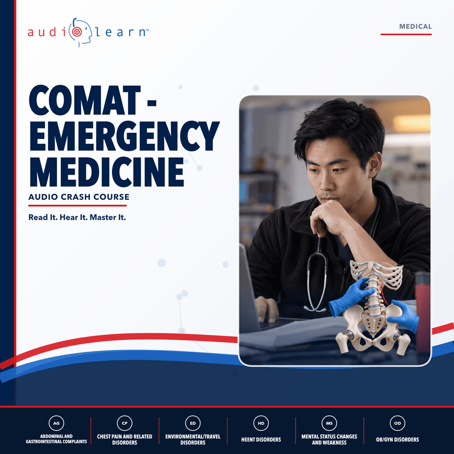 COMAT Emergency Medicine audio course cover