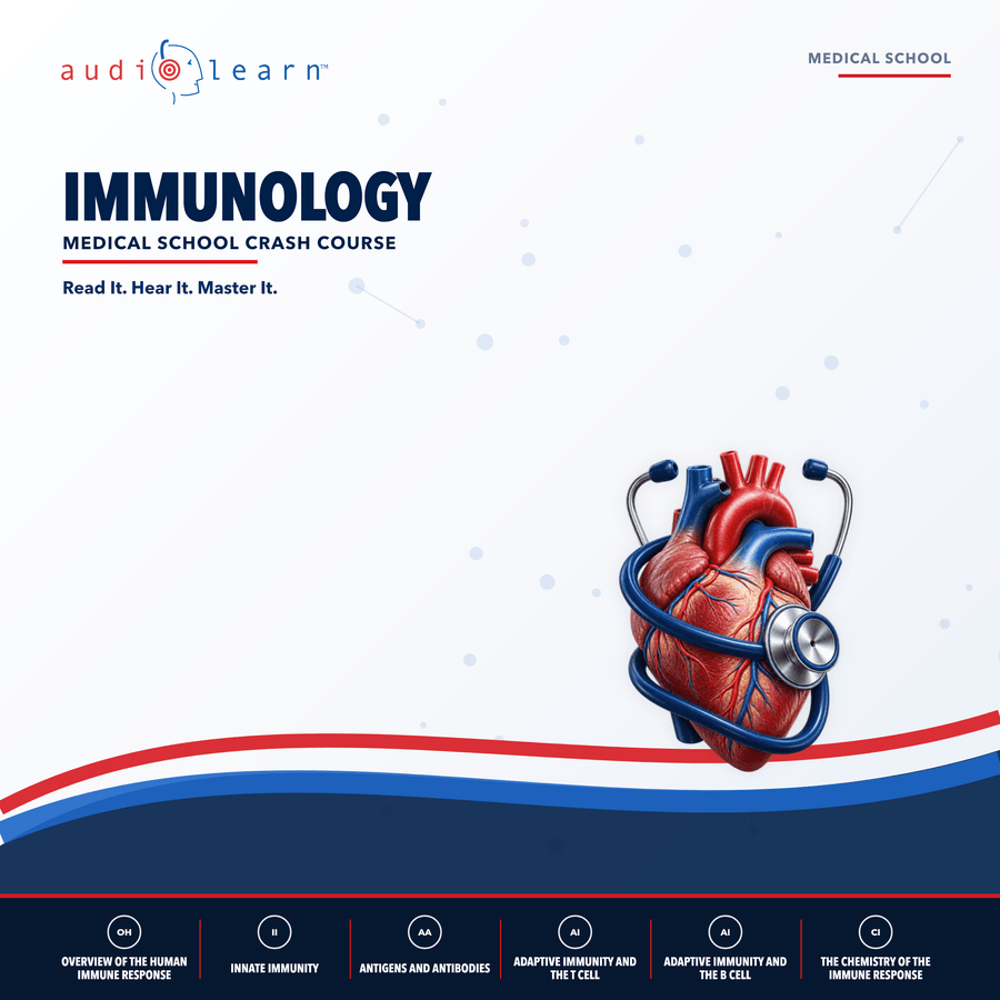 Immunology audio course cover
