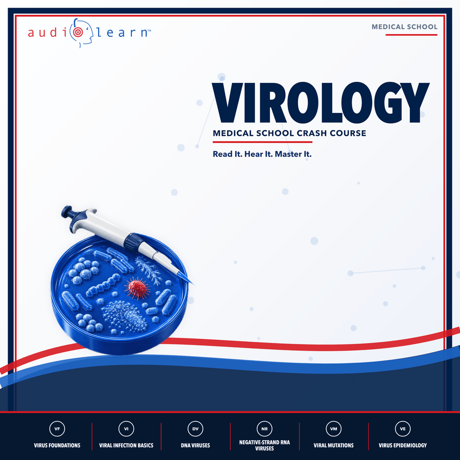 Virology audio course cover