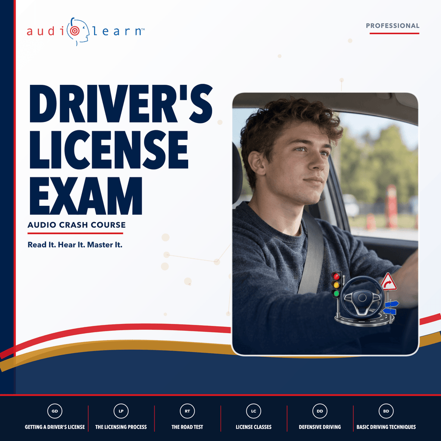 Driver's License Exam audio course cover