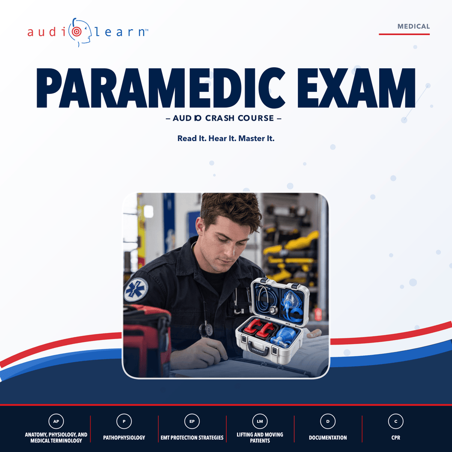 Paramedic Exam audio course cover