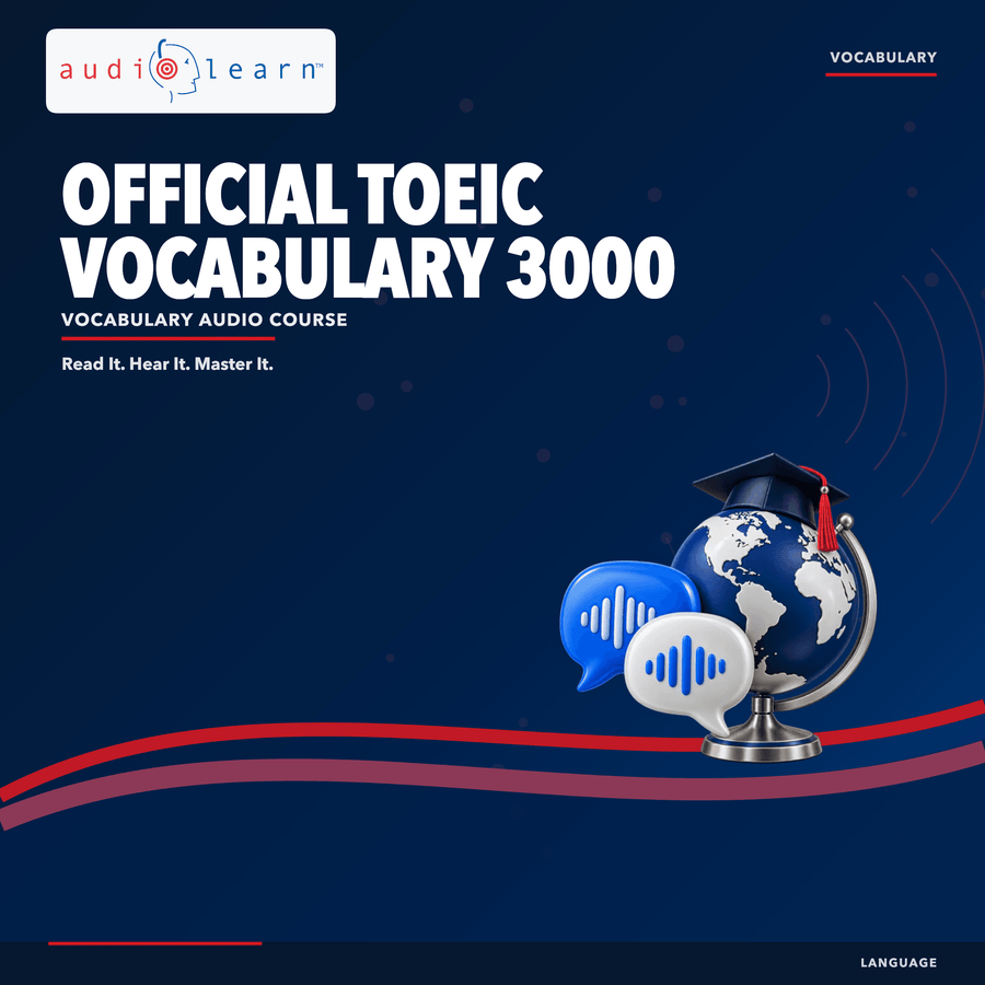 Official TOEIC Vocabulary 3000 audio course cover