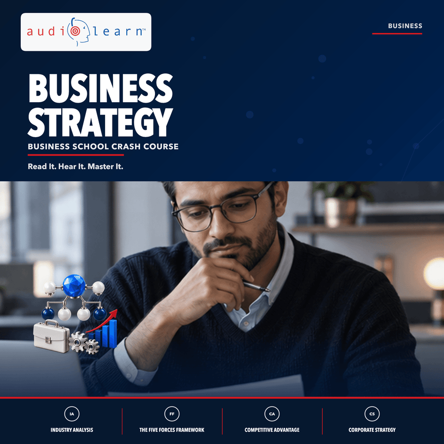 Business Strategy audio course cover