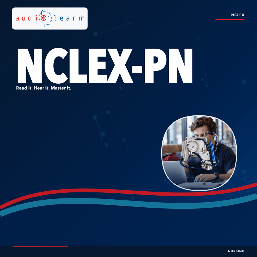 NCLEX-PN audio course cover