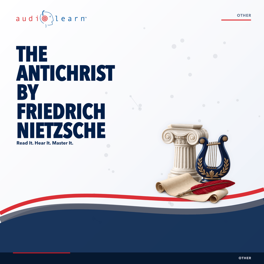 The Antichrist by Friedrich Nietzsche AudioLearn study guide cover