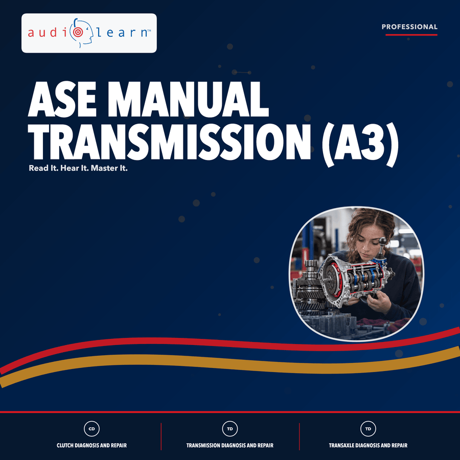 ASE Manual Transmission (A3) audio course cover
