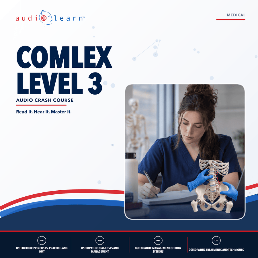 COMLEX 3 audio course cover