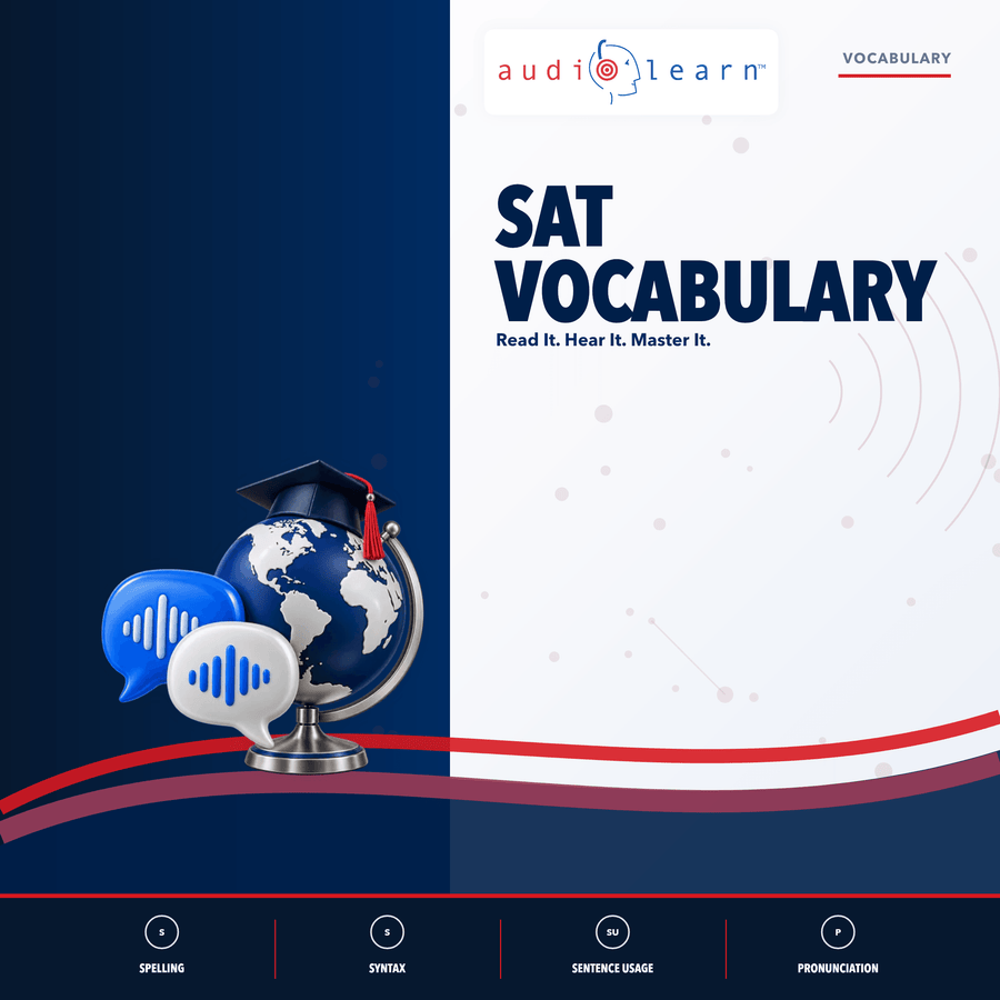 SAT Vocabulary audio course cover