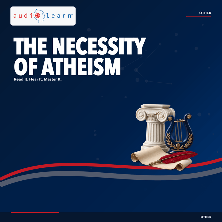 The Necessity of Atheism AudioLearn study guide cover
