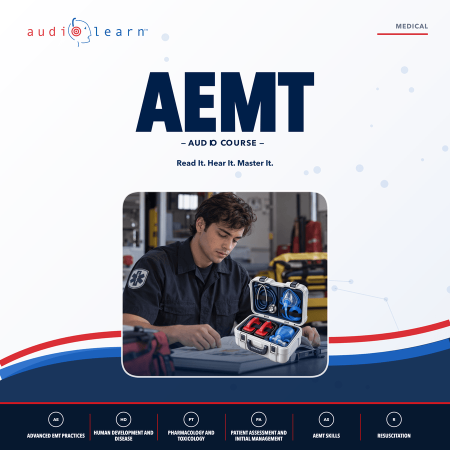 AEMT Audio Course and Exam Review audio course cover