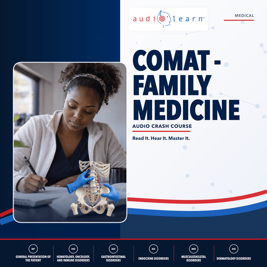 COMAT Family Medicine audio course cover