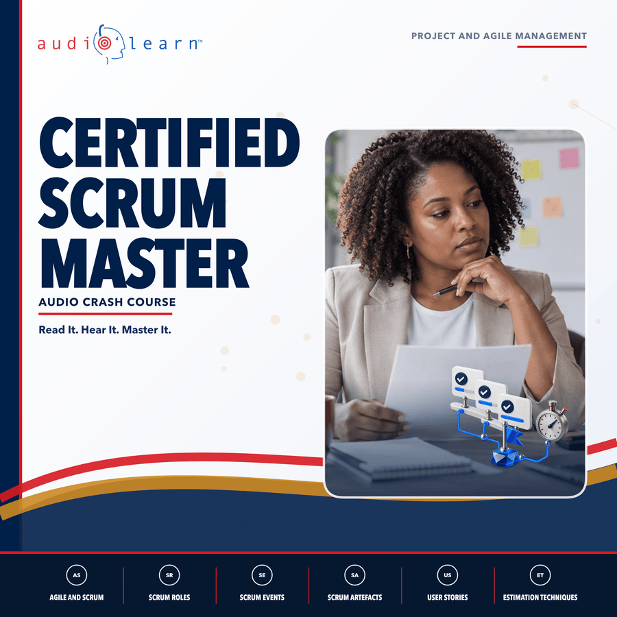Certified Scrum Master audio course cover