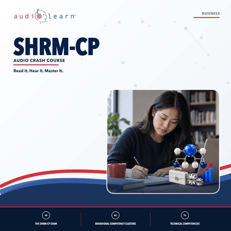 SHRM-CP audio course cover