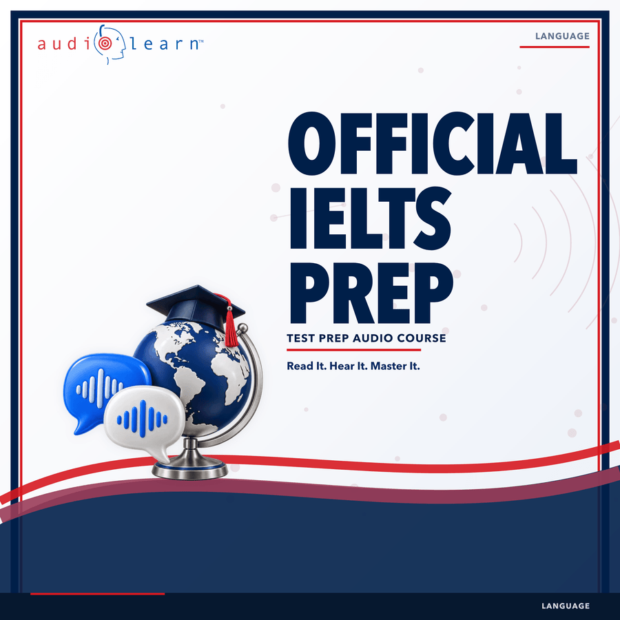 Official IELTS Prep audio course cover