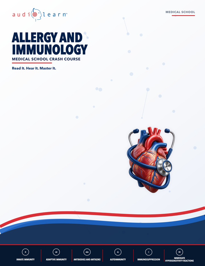 Allergy and Immunology AudioLearn eBook cover