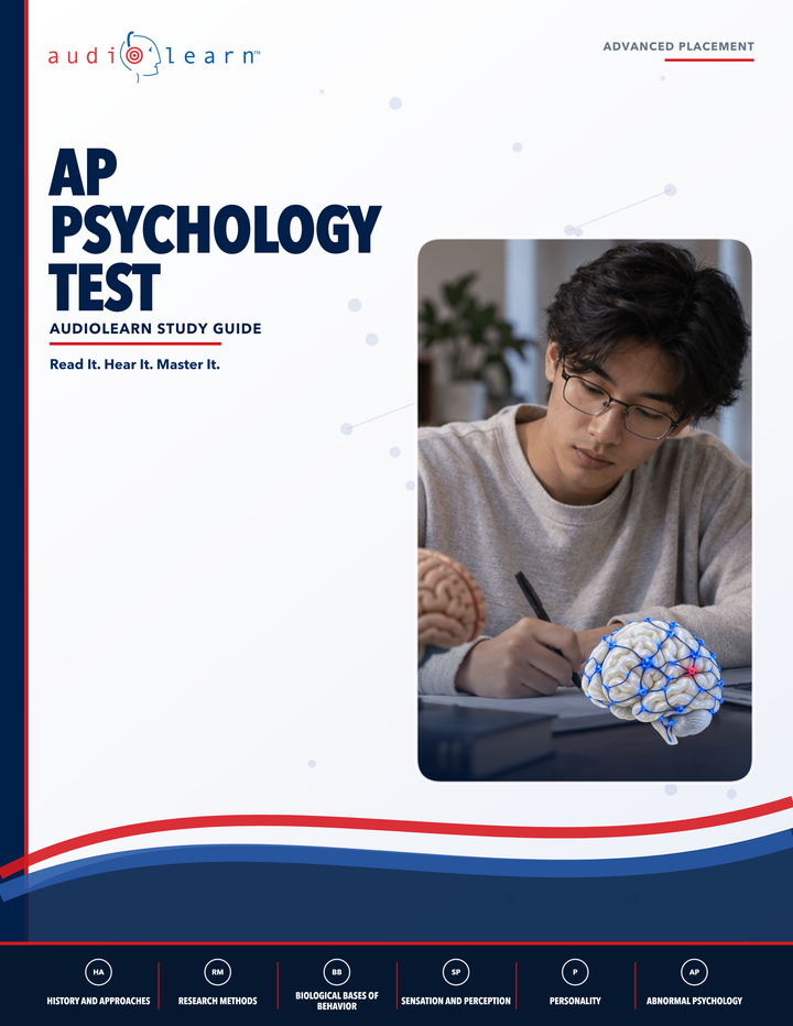 AP Psychology Test AudioLearn eBook cover