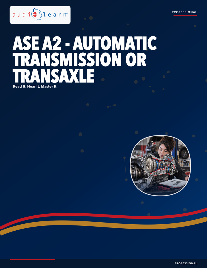 ASE A2 - Automatic Transmission or Transaxle AudioLearn eBook cover
