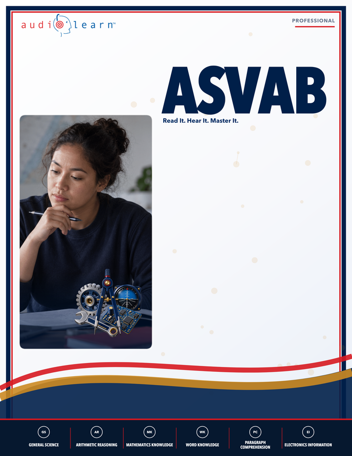 ASVAB AudioLearn eBook cover