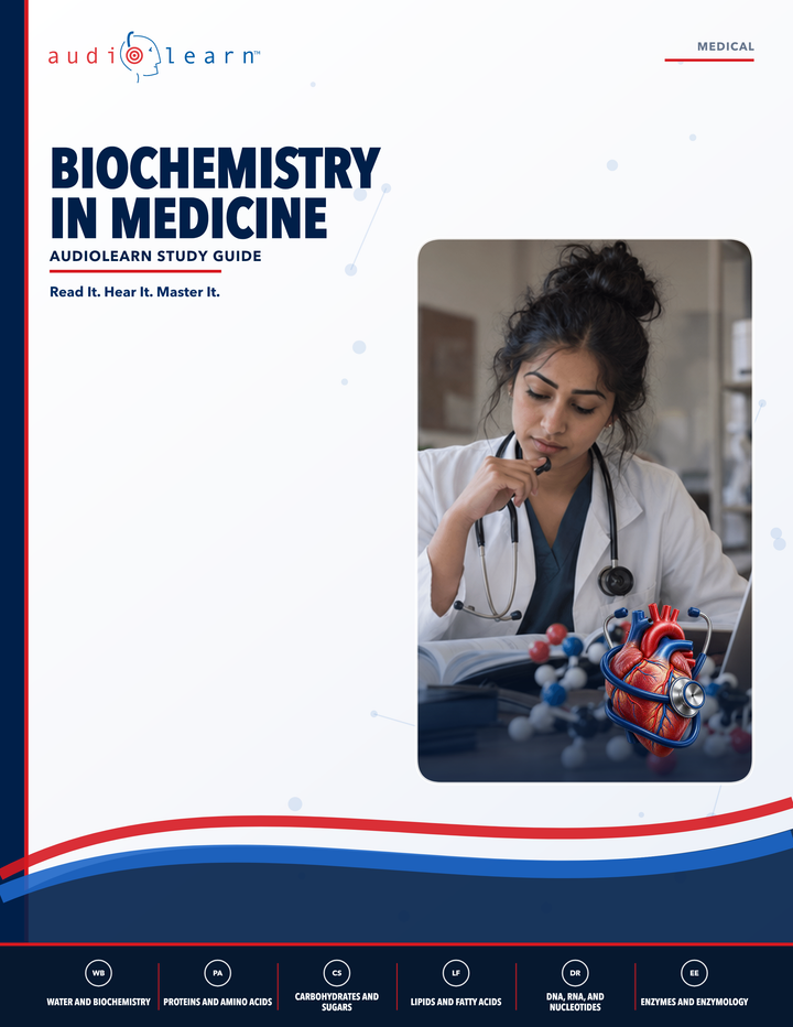 Biochemistry in Medicine AudioLearn eBook cover