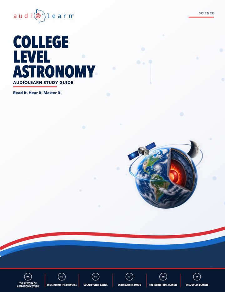 College Level Astronomy AudioLearn eBook cover
