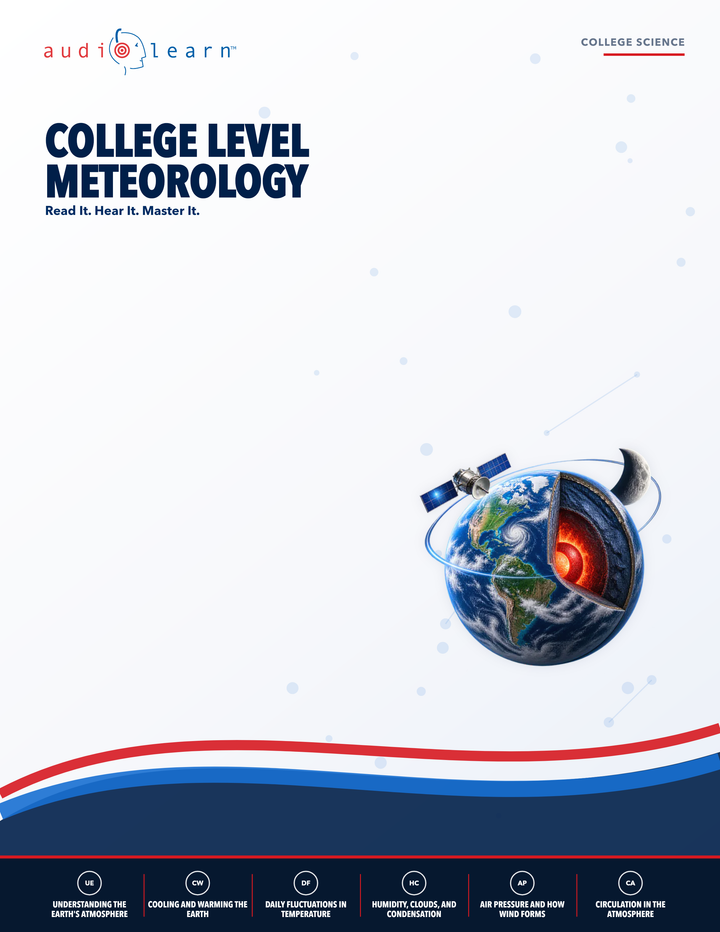 College Level Meteorology AudioLearn eBook cover