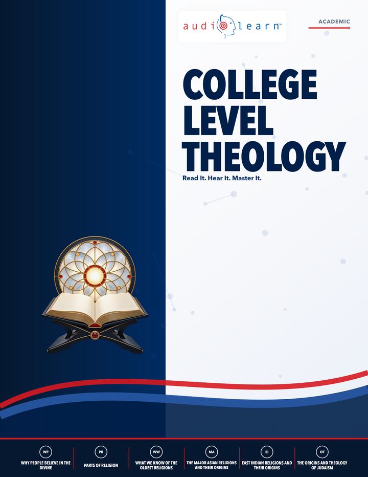 College Level Theology AudioLearn eBook cover