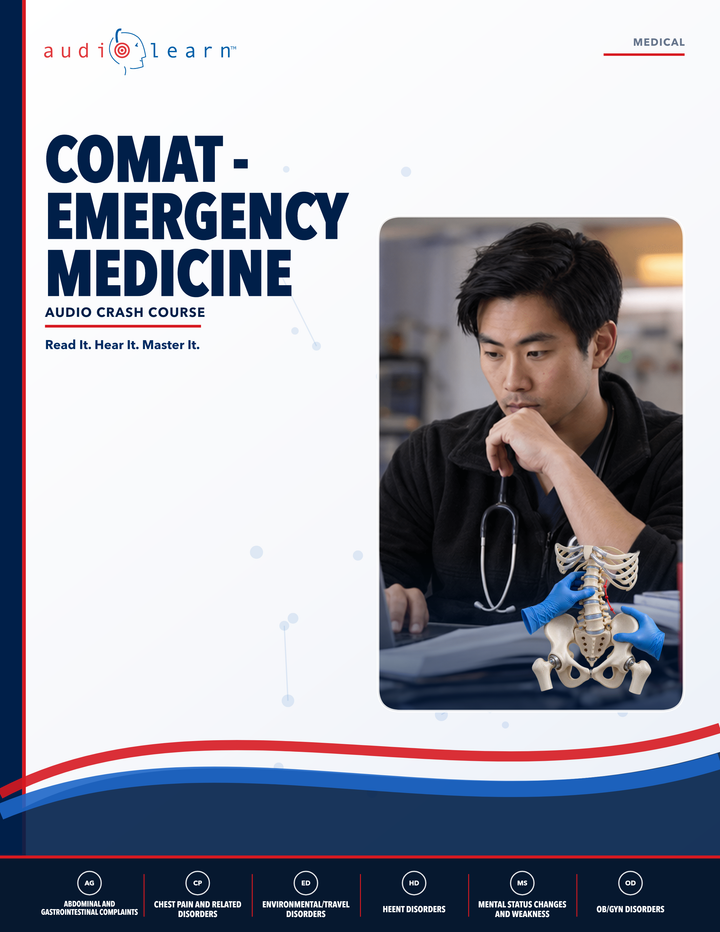 COMAT - Emergency Medicine AudioLearn eBook cover